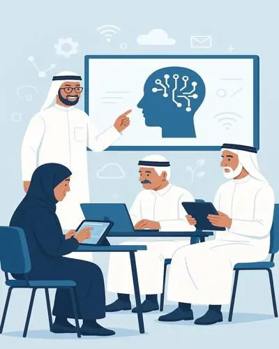 استخدام التقنية في تعليم الكبار